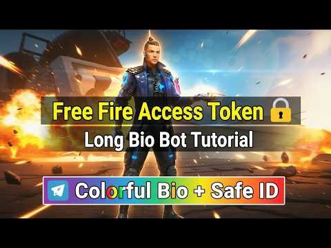 Free Fire Access Token Tutorial 🔐 | Safe Long Bio Bot + Colorful Bio | Spideerio Gaming