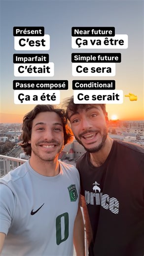AT Frenchies on Instagram: "How To Conjugate « C’est » In French 🇫🇷 #French #LearnFrench #USA #Tips"