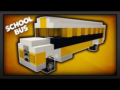 Minecraft - How To Make A School Bus