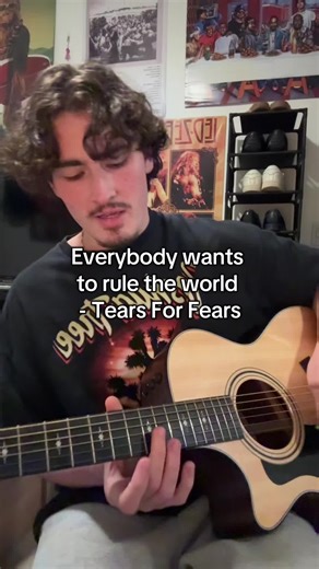 Acoustic Cover of Everybody Wants to Rule the World