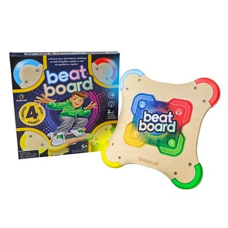 Beat Board Wooden Stand-On Balance Game with 4 Modes, Lights and Sounds - Walmart.ca