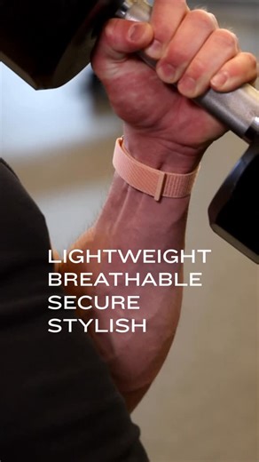 Garmin Fitness & Wellness on Instagram: "ComfortFit fabric bands stay secure for every set. And look stylish at every rep."