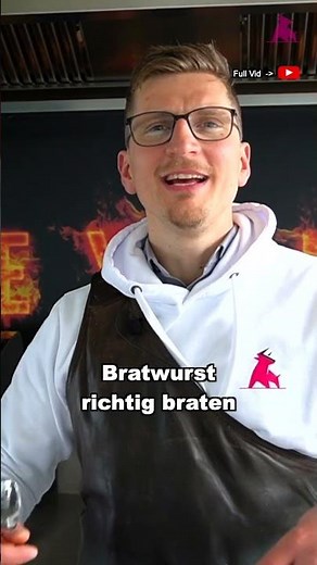 🔥SO BRÄTST DU BRATWURST RICHTIG | Bratwurst richtig braten #bratwurst #kochen #shortsmitmarietta