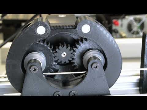 Wire Straightener Printed Shear and Feeder