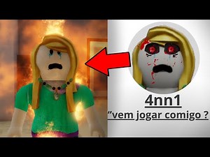 A TRISTE HISTÓRIA DA 4NN1, A JOGADORA PERTUBADA DO ROBLOX