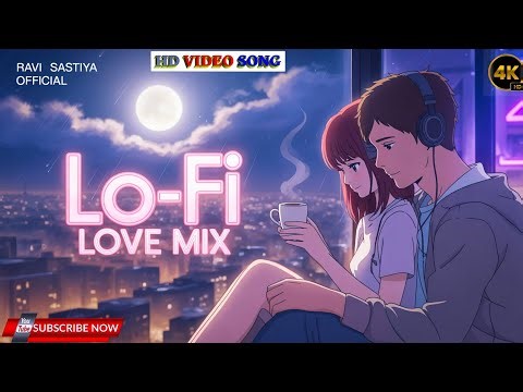 Non Stop Lo-Fi Love Songs 💖 | Midnight Chill Vibes | Relax, Study, Sleep | Romantic LoFi Mix