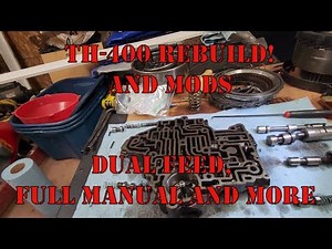 How to spice up a Turbo 400 Transmission, Rebuild and simple mods.