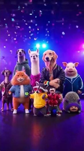 Funny ai video party#ai #party #animals