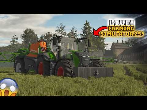 🔴LIVE! - Jak pani minął dzień?🥹 Farming SImulator 25🔥#fs25 #farmingsimulator25