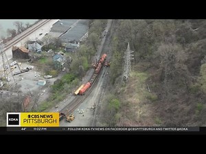 Multiple Norfolk Southern train cars derail in Pittsburgh area
