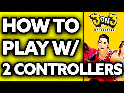 How To Play with 2 Controllers on 3 On 3 Freestyle (2025)