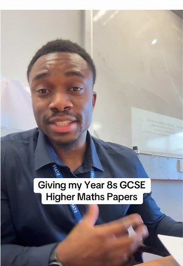 Year 8 Tackle GCSE Higher Maths Challenge