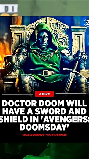 Marvel’s Darkest Villain Yet: Doctor Doom Armed With a Sword in Avengers: Doomsday