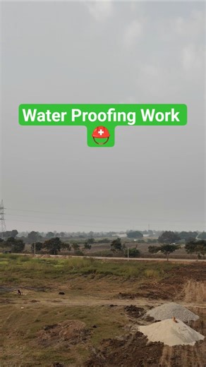 Waterproofing Work #views #works #workplacesafety #construction #safetytraining #yt #safety #share