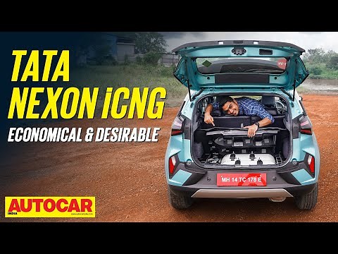 Tata Nexon CNG review - Real world fuel efficiency tested | First Drive | Autocar India