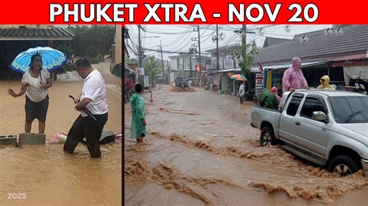 PHUKET XTRA - Nov 20 || Brought to you by @PVC Phuket 1- Phuket rainfall hits records https://thephuketnews.com/phuket-rainfall-hits-records-98341.php MORE: More rain pummels Phuket https://thephuketnews.com/more-rain-pummels-phuket-98332.php 2- Woman arrested for selling private data used in Phuket COD scam https://thephuketnews.com/woman-arrested-for-selling-private-data-used-in-phuket-cod-scam-98328.php 3- Phang Nga woman confirmed murdered by Cambodian scam gang https://thephuketnews.com/pha