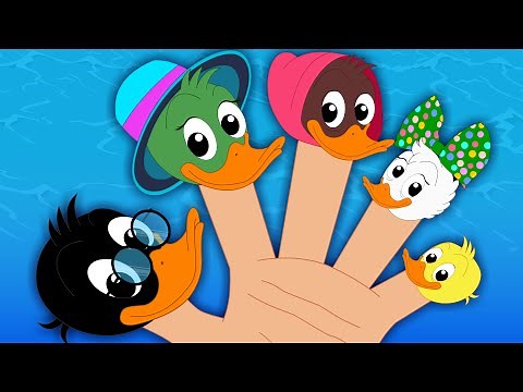 Duck Finger Family | Nursery Rhymes For Kids
