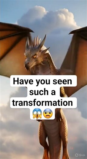 Epic Transformation: #viral #trending #fish #dragon
