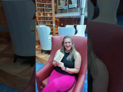 Explore Celebrity Equinox's Onboard Library: Your Oceanic Book Haven #LibraryAtSea