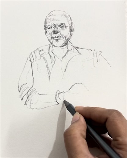 Quick gesture sketch ✍️ #pencilsketch #drawingprocess #art #explorepage #tutorial #share #newart