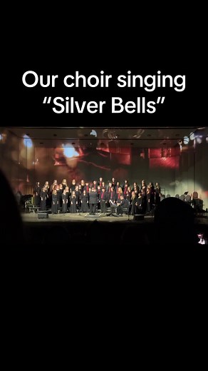 Christmas Choir Performance of Silver Bells