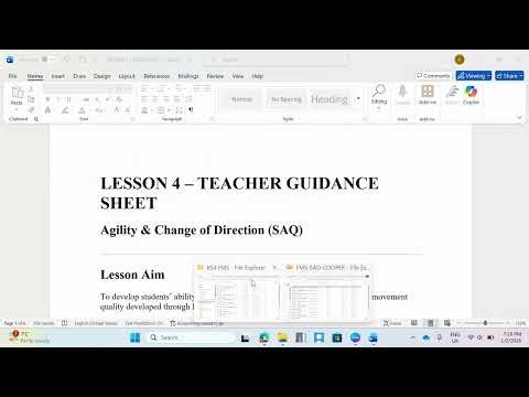 KS4 Fitness Unit – Functional Movement, Speed, Agility & Endurance (8 Lessons)