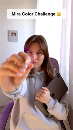 I Drew Mira… But with Random Color 🫣 K-pop Demon Hunters & Color Picker Challenge #digitalart