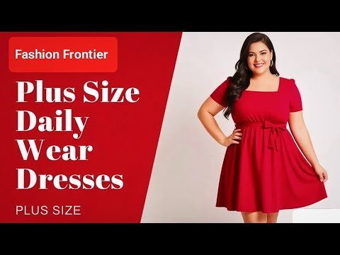 Plus Size Daily Wear Dresses #CurvyWomen