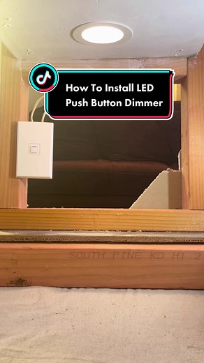 How to Install a Push Button Dimmer for LED Lights