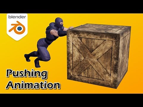 Blender 4.3 Tutorial | Push Animation