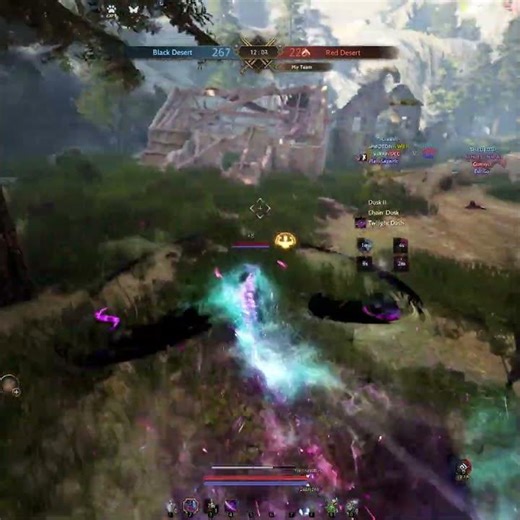 RED BATTLEFIELD IS BACK WITH CASTLE RUINS MAP #blackdesert #gaming