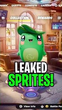 ALL NEW SPRITES in Fortnite SEASON 4!