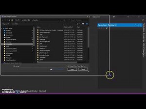 Abrir un proyecto en Visual Studio