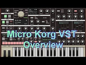 MicroKorg VST overview