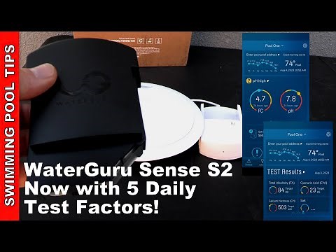 WaterGuru Sense S2 Now with 5 Daily Test Factors!