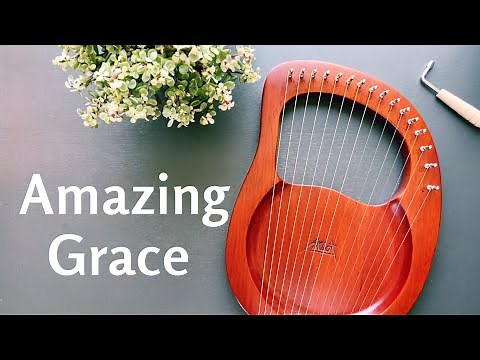 Amazing Grace | LYRE Harp Cover & Tutorial