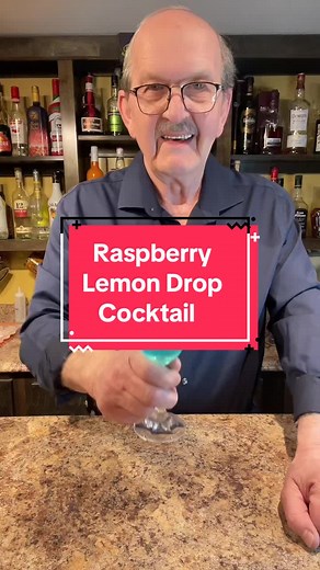Blue Raspberry Lemon Drop Cocktail Recipe