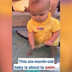 This is why you should teach your baby what to do when they're in a pool unassisted | Daily Mail US