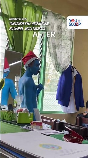 Mga estudyante, na-'Wow Mali' sa paggaya nila sa 'The Smurfs' | YouScoop+