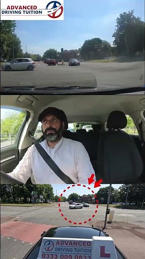 UK Driving Test Right Turn at Traffic Lights