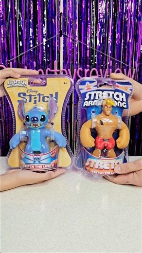 Stretch Armstrong and his buddy Disney Stitch