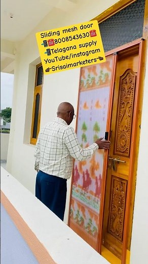 Best Mesh doors for home Warangal hanumakonda#kazipet#wgl#hnk#home#doors#wpc#viralvideo#reels#upvc