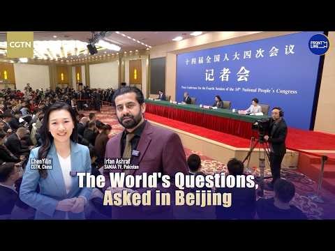 On the ground at China's Two Sessions