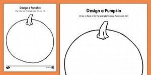 Design a Pumpkin Worksheet