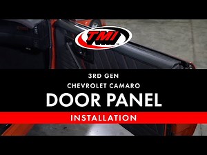 1985 3rd Gen Camaro Door Panel Install | TMI Products