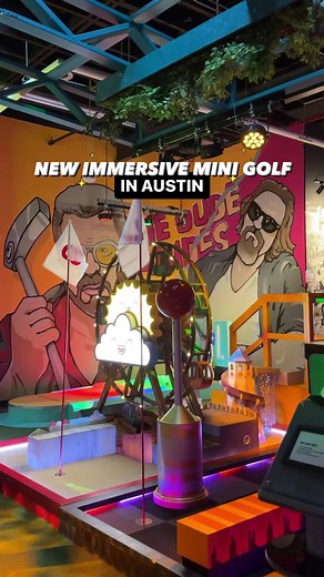 Immersive Mini Golf Experience at Holey Moley Golf in Austin