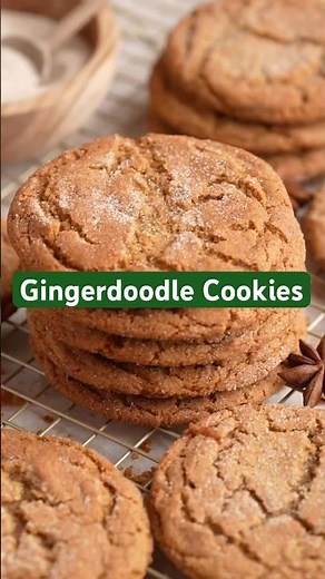 Gingerdoodle Cookies | Soft and Chewy Ginger Snickerdoodles