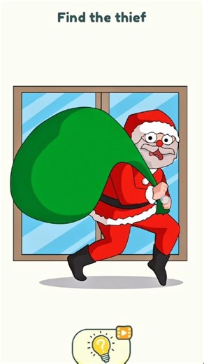 Find the Thief 🎅 | Level 349 | Tricky Puzzle 😱 | DOP 2 #dop2 #shortsfeed #gaming #trending