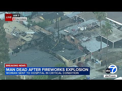 First look at damage from deadly Pacoima fireworks explosion