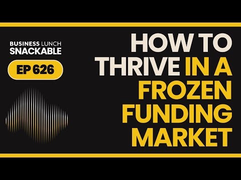 Business Lunch Snack Time: 627 How to Thrive in a Frozen Funding Market
